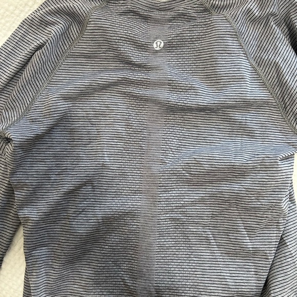 LULULEMON SWIFTLY - RACE LENGTH GREY STRIPES - Picture 5 of 5